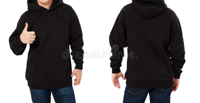 diqesi  Plain black sweatshirt, Black sweatshirt men, Black hoodie men