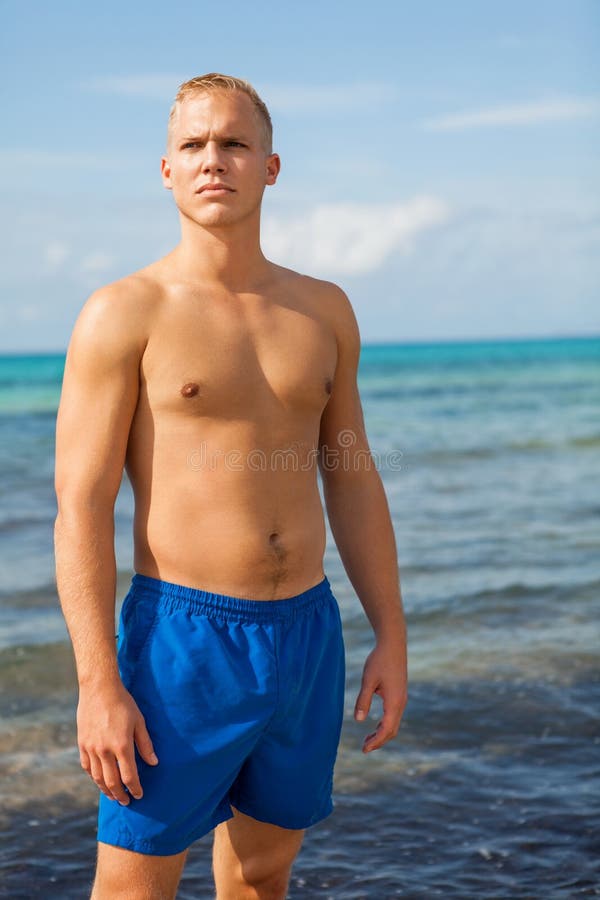151 Healthy Man Swim Trunks Stock Photos - Free & Royalty-Free Stock Photos  from Dreamstime