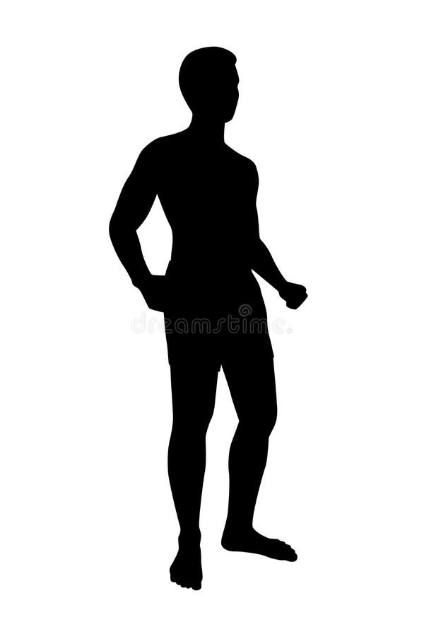 Man Body Silhouette - Openclipart
