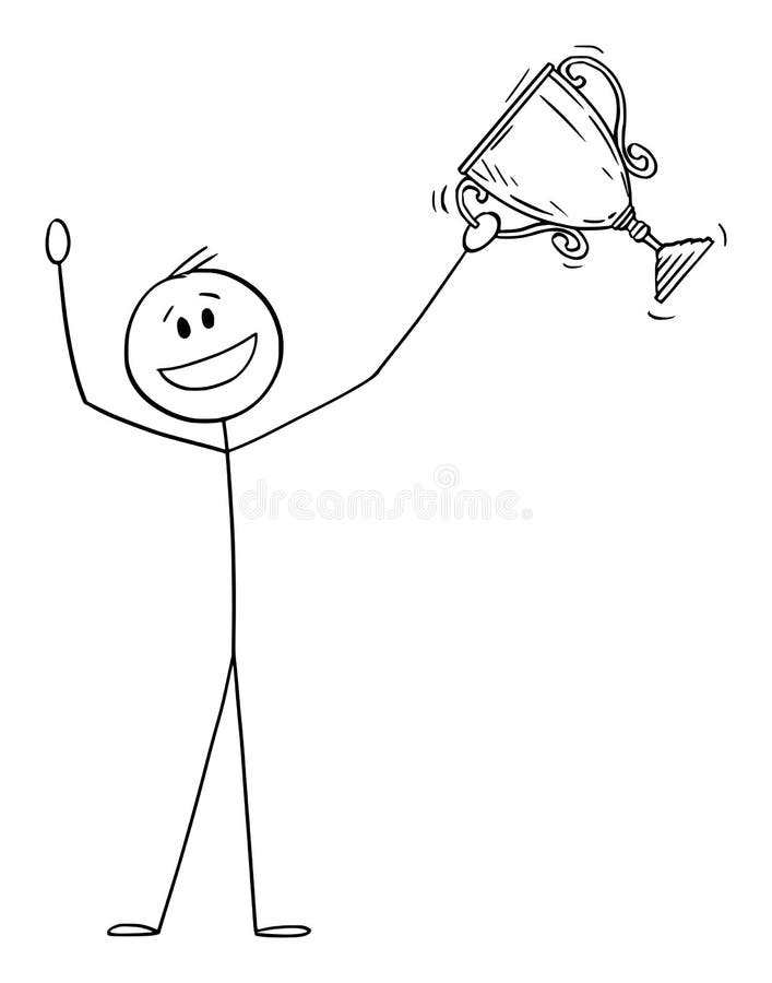 Stickman confident hi-res stock photography and images - Alamy