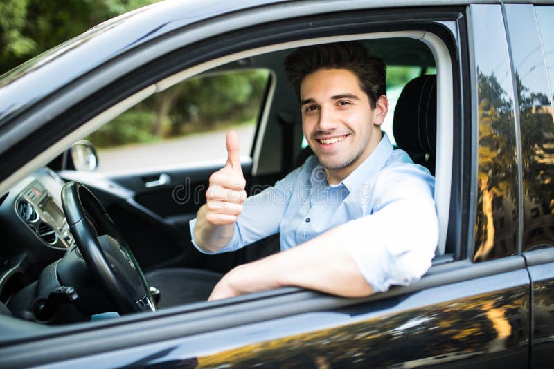 187 Man Car Thumbs Up Young Sitting Photos - Free & Royalty-Free Stock  Photos from Dreamstime