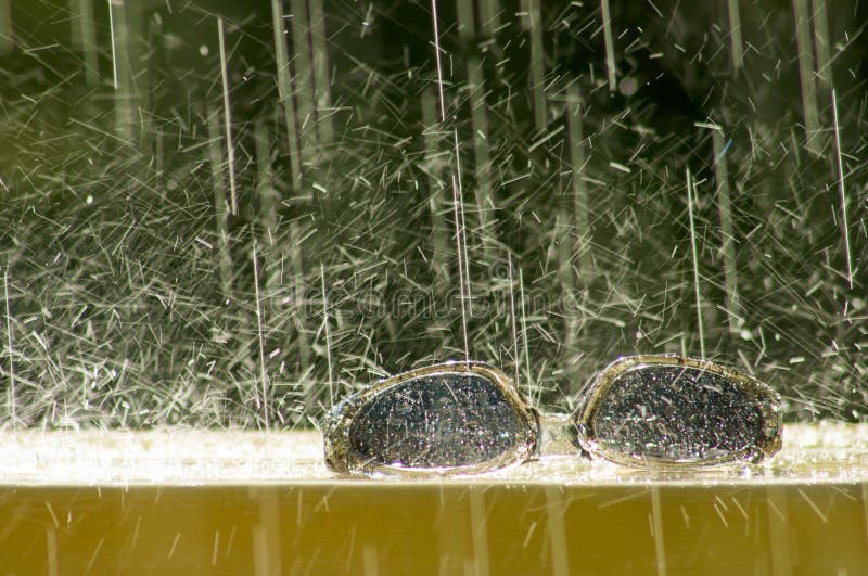 Caught by the rain stock image. Image of outside, rain 29851879