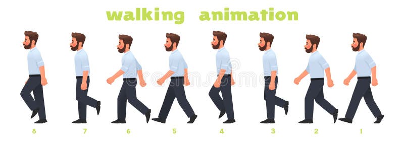 Walk Cycle | Kristina's Animations