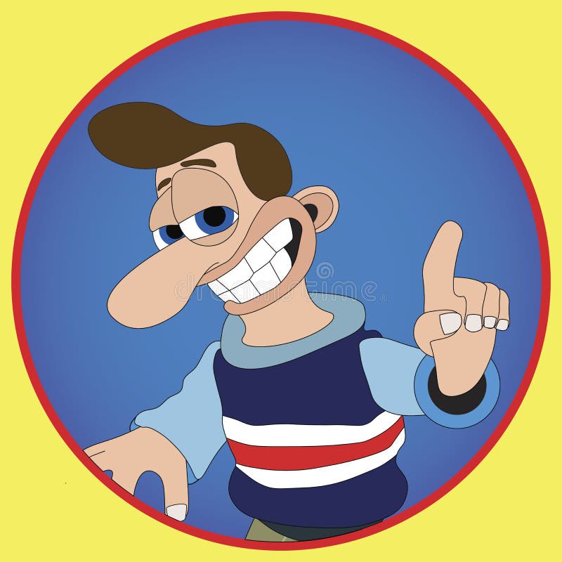 Man with a Cheeky Smile and Big Nose Cartoon Profile Avatar - Flat Design Stock Vector - Illustration of cheeky, character: 219634957 Man with a Cheeky Smile and Big Nose Cartoon Profile Avatar - Flat Design Stock Vector - Illustration of cheeky, character: 219634957