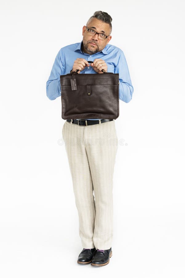 Man Cheerful Studio Portrait Concept stock image