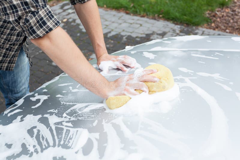 Car cleaning stock photo. Image of transport, dirt 25466196