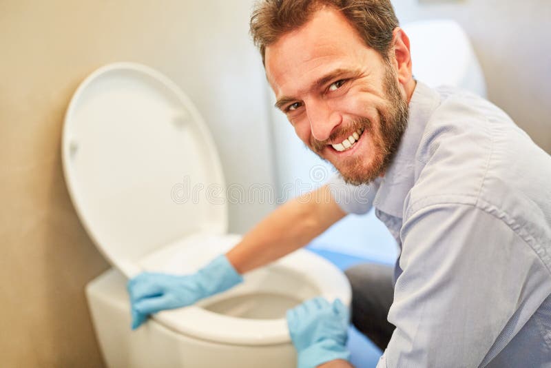 1,763 Man Cleaning Toilet Photos - Free & Royalty-Free Stock Photos from  Dreamstime