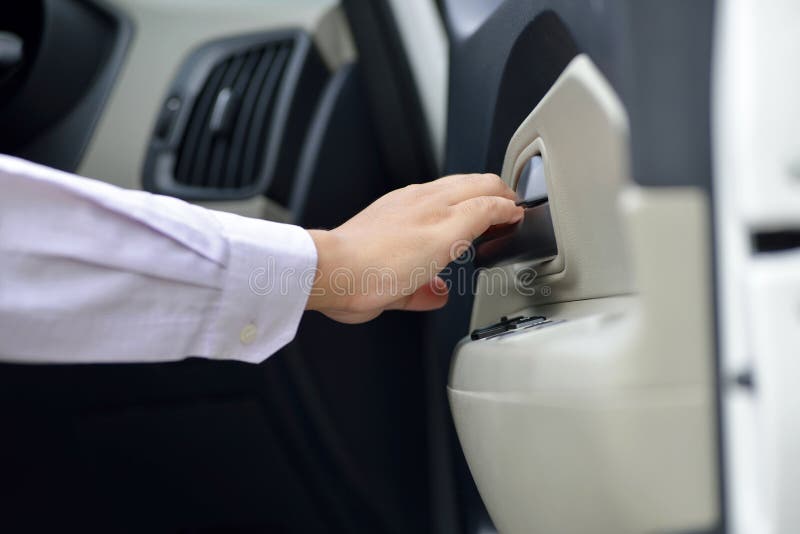 Man Close the Car Door stock photo. Image of auto, vehicle 49576984