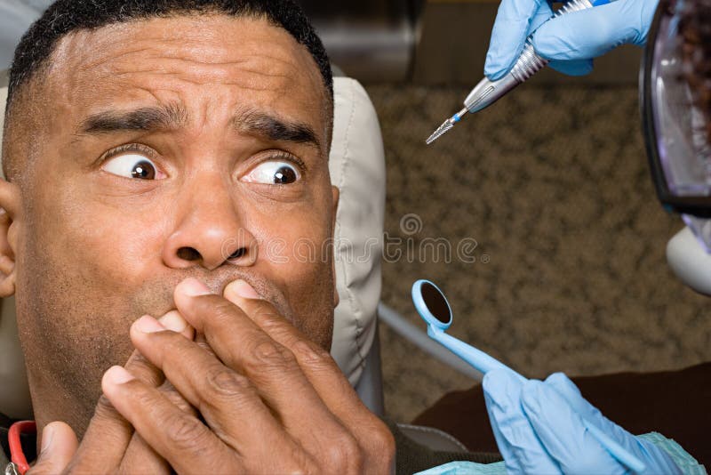 Man covering mouth stock photos
