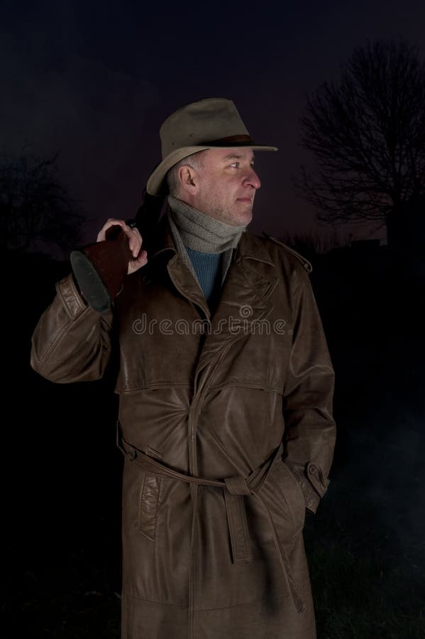 Leather Cowboy Hat Hanging on an Old Door Stock Image Image of