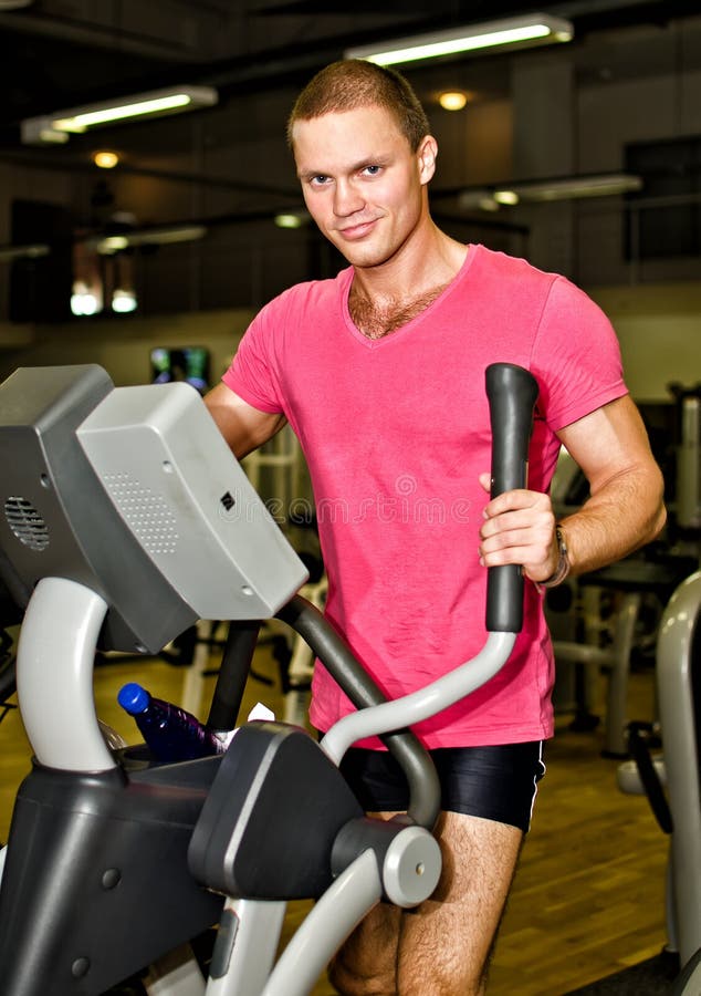 Man doing athlete exercise stock image. Image of energy 25857163