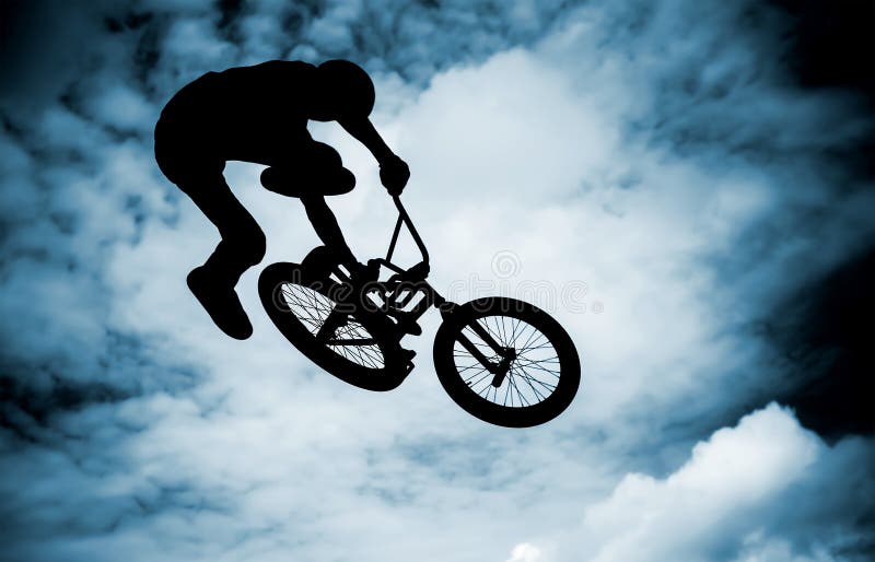 952 Bmx Bike Silhouette Stock Photos Free & RoyaltyFree Stock Photos