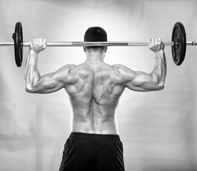 5 Day One man one barbell workout routine for Gym