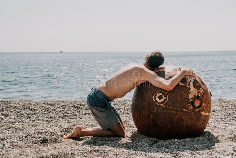 254 Beach Man Old Yoga Stock Photos - Free & Royalty-Free Stock Photos ...