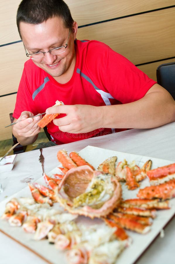 King crab dish stock photo. Image of steamed, dinner 15489326