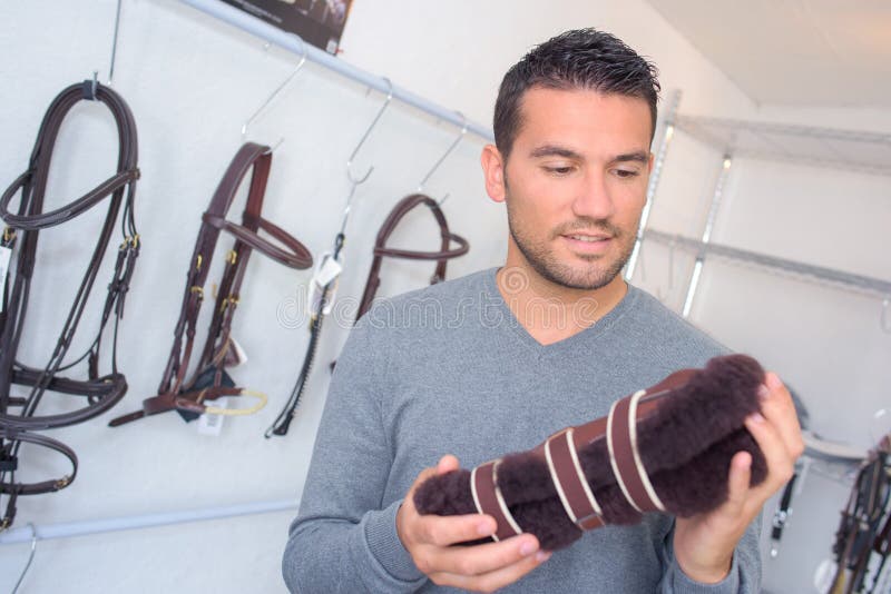 Man In Equestrian Store Stock Photo Image Of Bridle 275397302 man-in-equestrian-store-stock-photo-image-of-bridle-275397302