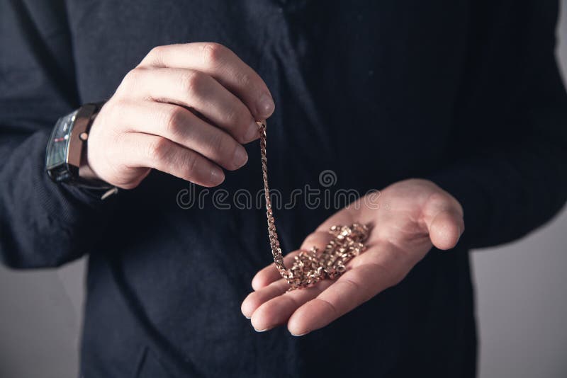 Man with a Expensive Bracelet. Fashion Accessories and Jewelry Stock ...