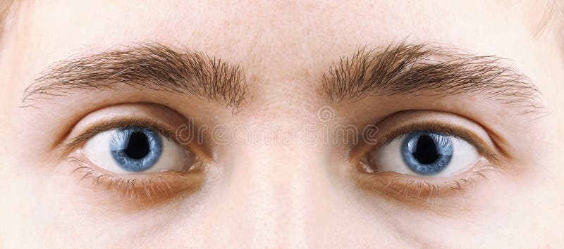 Man Eyes stock photos