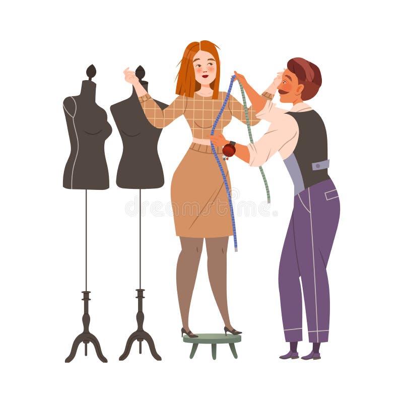 Taking Measurements Stock Illustrations – 197 Taking Measurements Stock ...