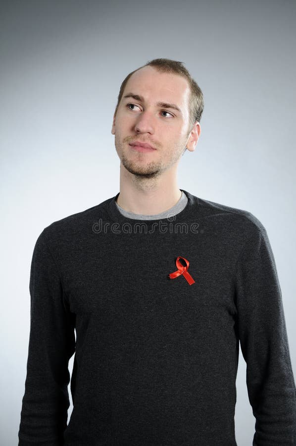 Man fighting against aids