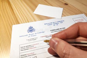 Application Form For A Cambodian Tourist Visa Stock Image Image Of Copy Human 241252547 Application Form For A Cambodian Tourist Visa Stock Image Image Of Copy Human 241252547
