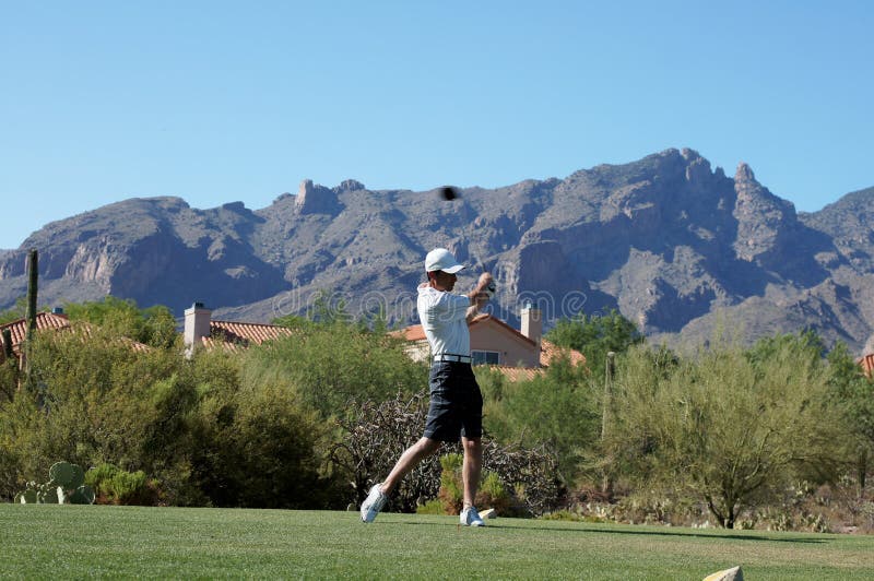 Man Golfing