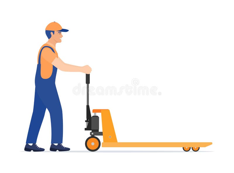 Pallet Jack Worker Stock Illustrations – 145 Pallet Jack Worker Stock  Illustrations, Vectors & Clipart - Dreamstime