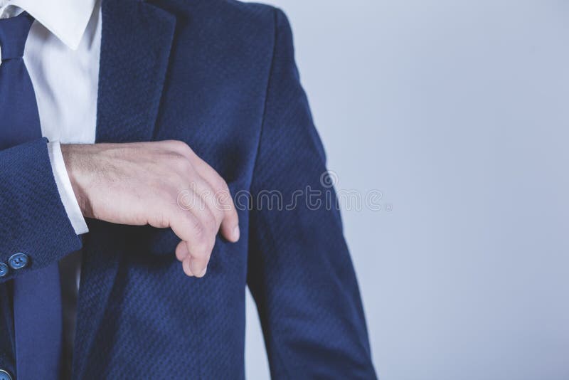 Man hand in suit pocket stock image. Image of jacket 171228997