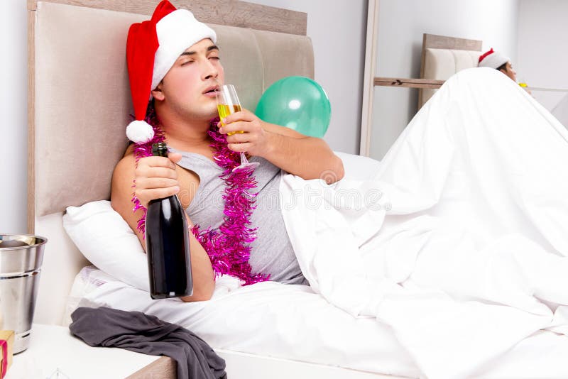 The Man with Hangover after Late Partying Stock Image Image of booze