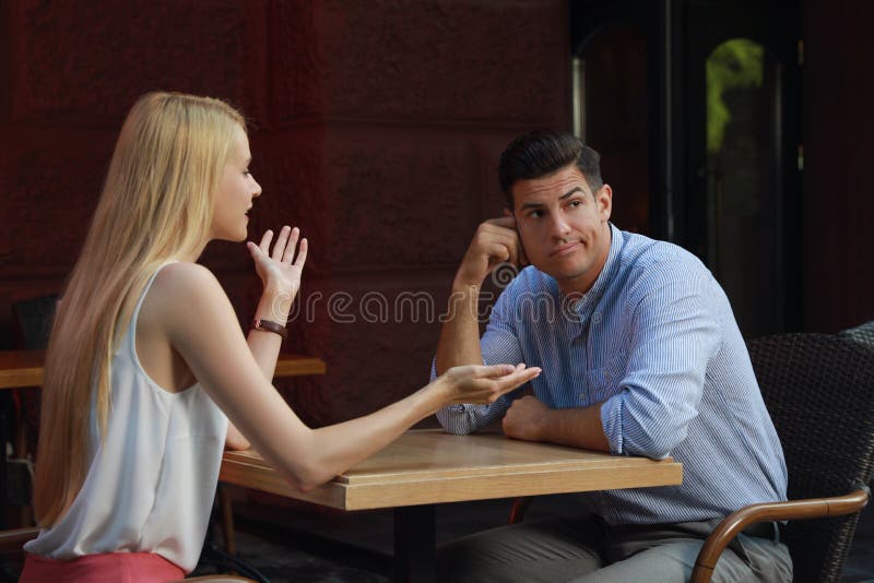 Boring Date. Excited Black Guy Playing Video Games and Ignoring Girlfriend  Next To Him Stock Image - Image of enjoy, conflict: 188745699