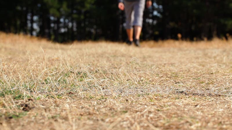 Man hiking outdoors