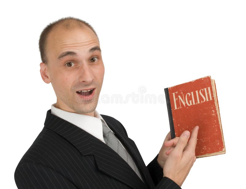 Man Holding a Book