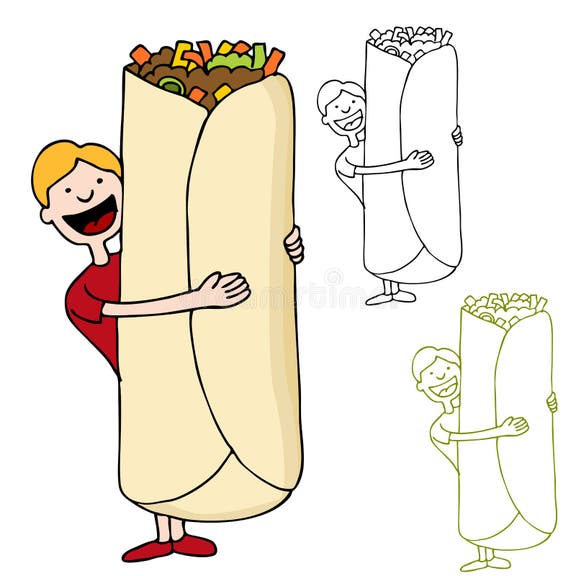 Burrito Drawing Stock Illustrations 2,527 Burrito Drawing Stock