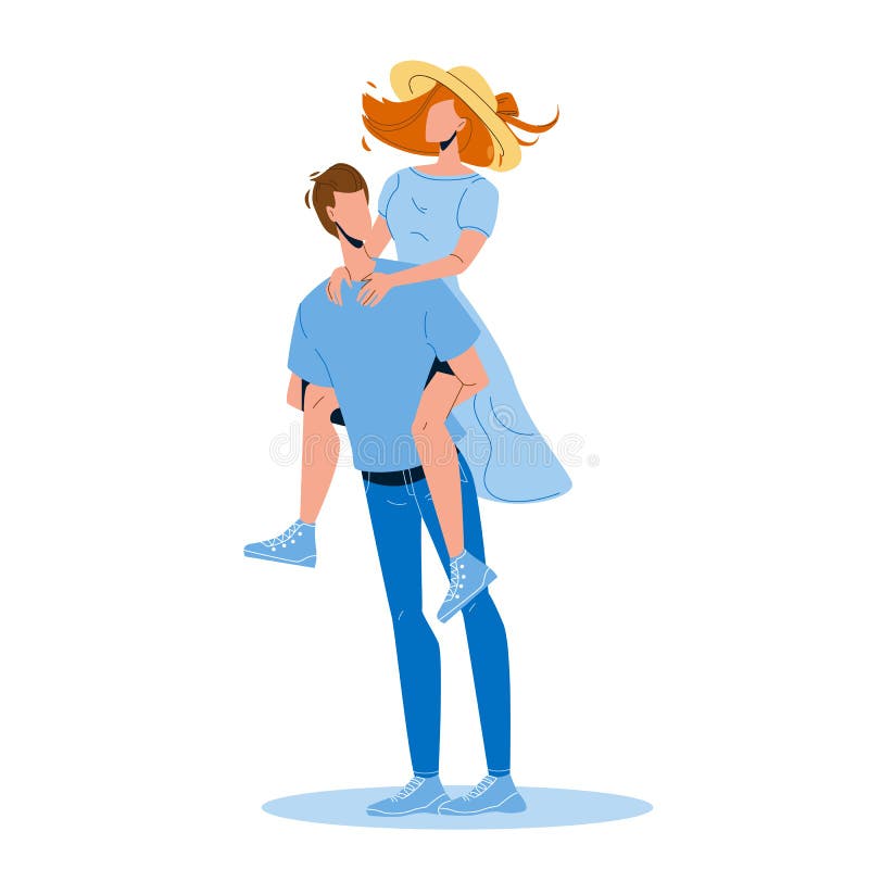 Piggyback Royalty Free Vector Image - VectorStock