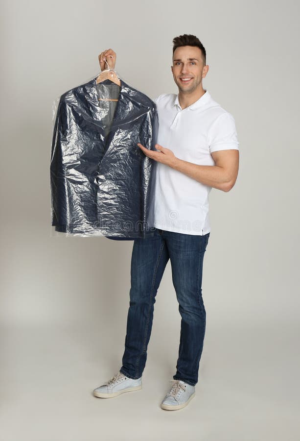 dry cleaning a jacket