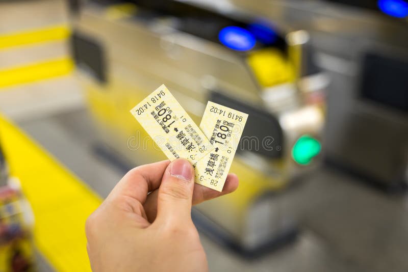 man holding japan train tickets royalty free stock image man holding japan train tickets royalty free stock image
