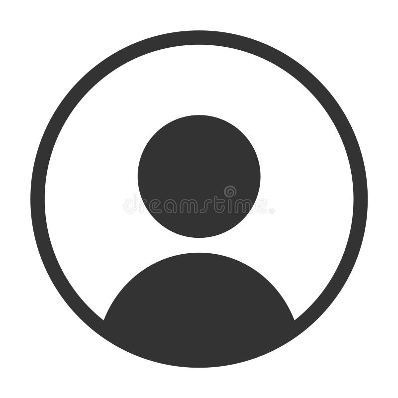 Man Icon Profile Member User. Perconal Symbol Vector on White Isolated  Background Stock Vector - Illustration of business, organization: 144967056