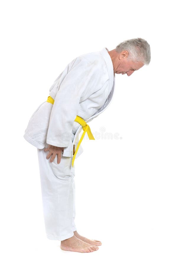 Man in karate pose stock photo. Image of body, karate 62887666