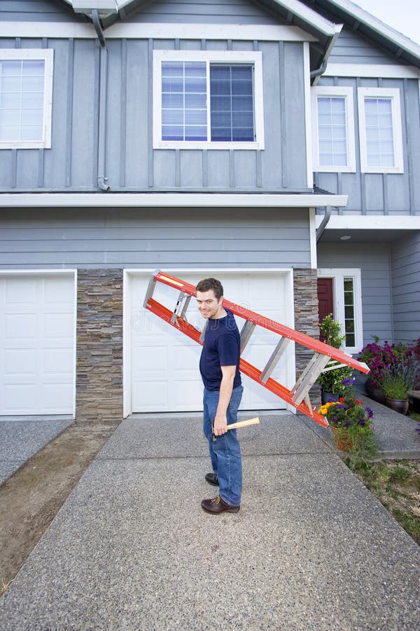 Man with Ladder