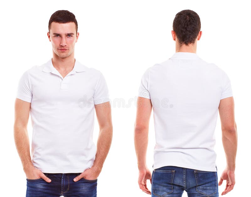 Man med poloskjortan arkivbild Man med poloskjortan arkivbild