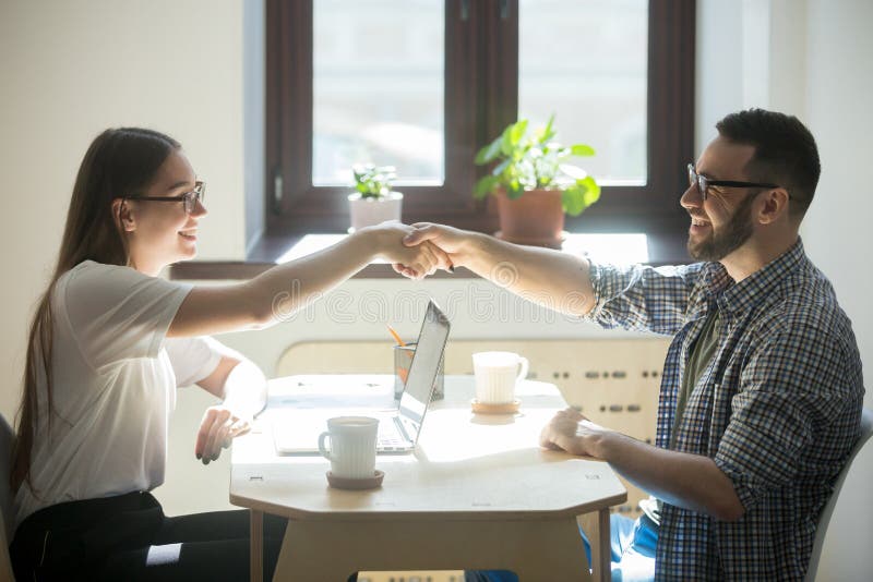 Man meets financial advisor for getting a new home loan.