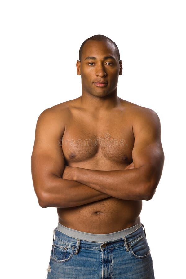 Man With No Shirt Stock Photography - Image: 5497432