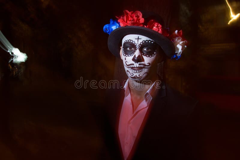 672 Painted Skeleton Face Stock Photos - Free & Royalty-Free Stock Photos  From Dreamstime
