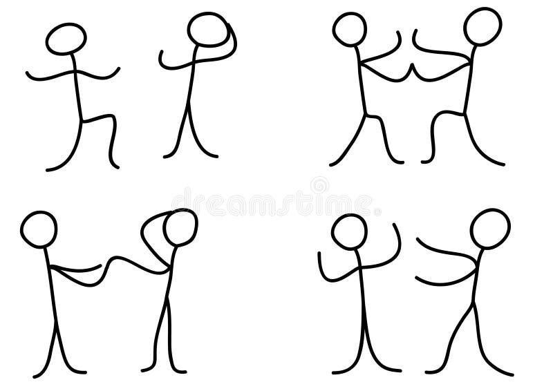 stickman that describes the expression with body language. editable vector  eps10 format 7938436 Vector Art at Vecteezy