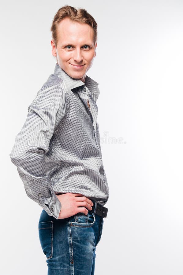 Man stock image. Image of shirt, people, product, gentleman - 34522993