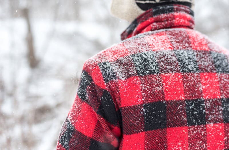winter plaid jacket