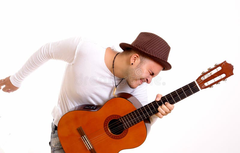 Man playing Guitar