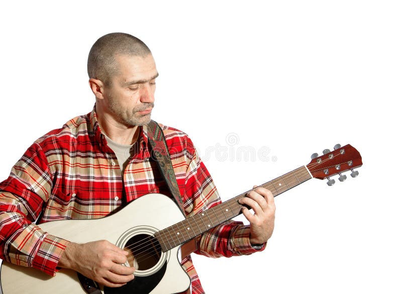 Man playing guitar