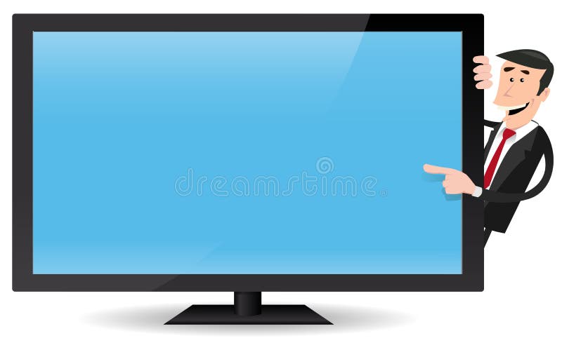 Flat Tv Screen Stock Illustrations – 24,842 Flat Tv Screen Stock