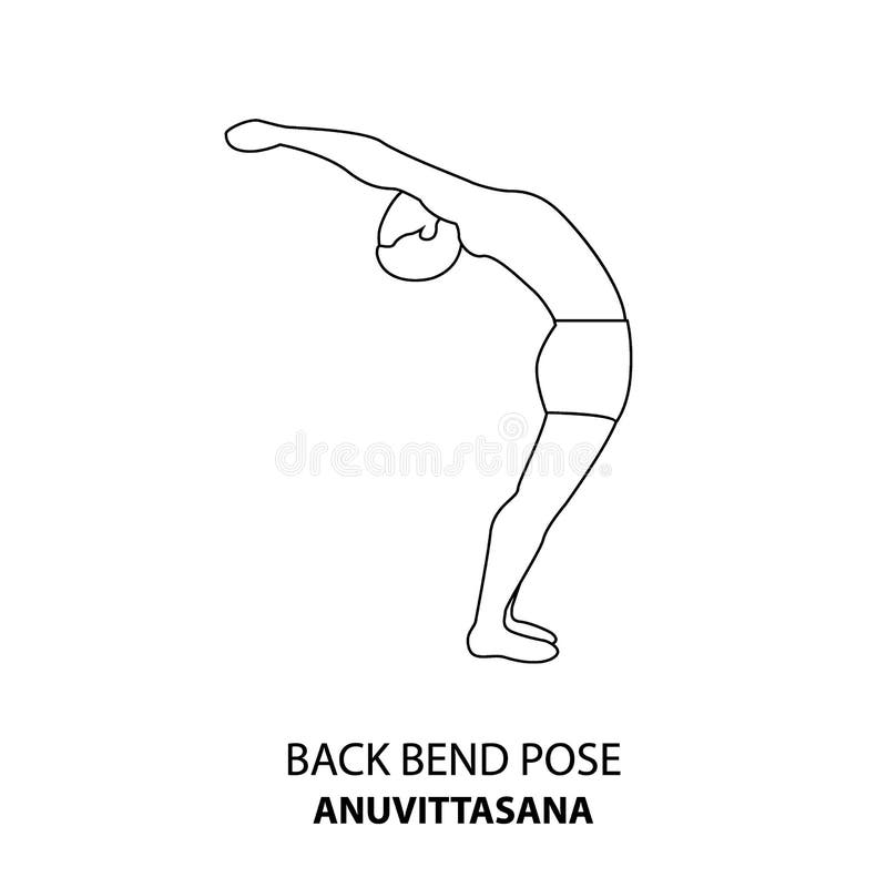 Woman Practicing Yoga Bridge Pose Hand Drawn Outline Doodle Icon. Healthy  Lifestyle, Yoga Wellness Concept. Vector Sketch Illustration For Print,  Web, Mobile And Infographics On White Background. Royalty Free SVG,  Cliparts, Vectors,